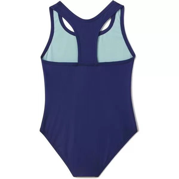 Speedo Girls Swimsuit One Piece Closed Racerback2023 Blueprint
