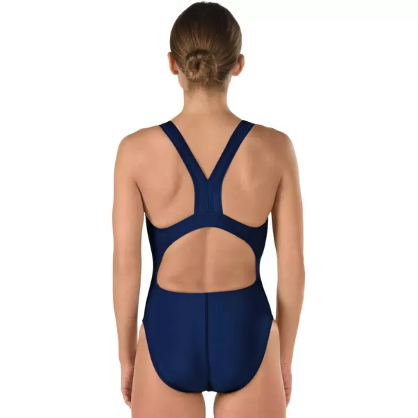 Speedo Girls Swimsuit One Piece Prolt Super Pro Solid YouthSpeedo Navy