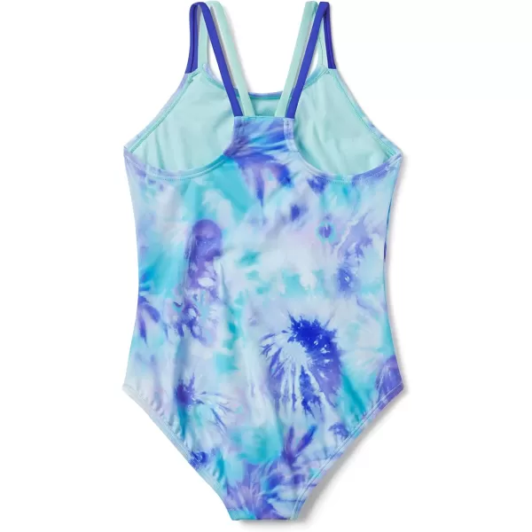 Speedo Girls Swimsuit One Piece Thin StrapsSuper Sonic