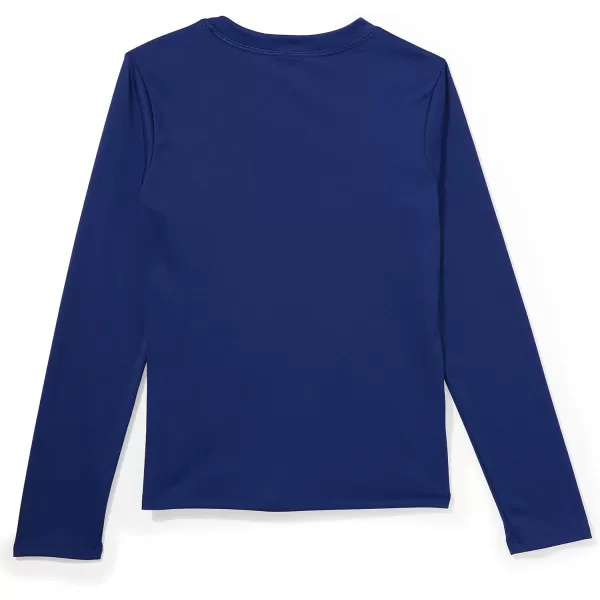 Speedo Girls Uv Swim Shirt Long Sleeve RashguardBlueprint