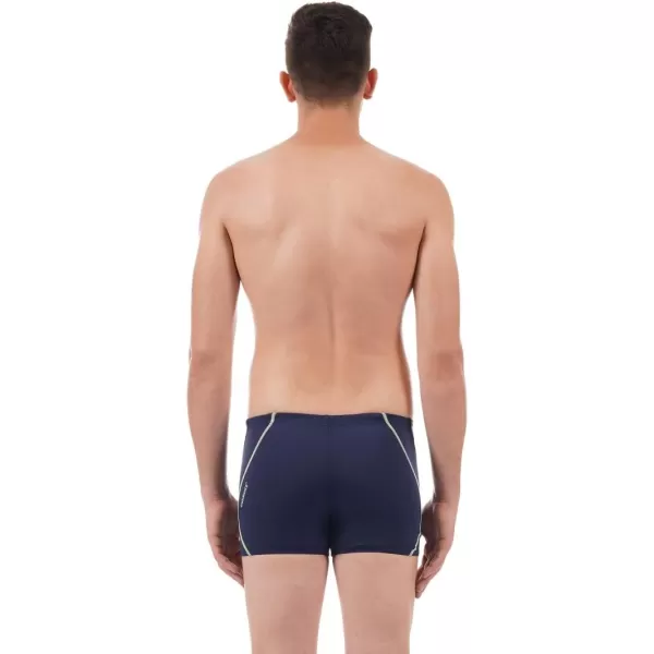 Speedo International Endurance Square Leg SwimsuitNavyBright Zest