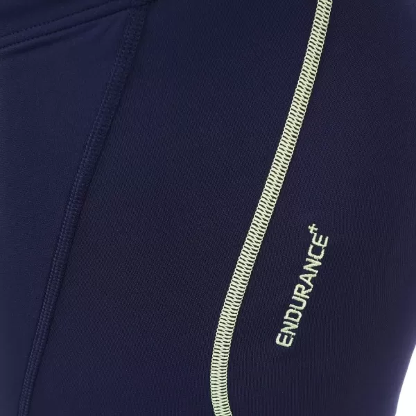 Speedo International Endurance Square Leg SwimsuitNavyBright Zest