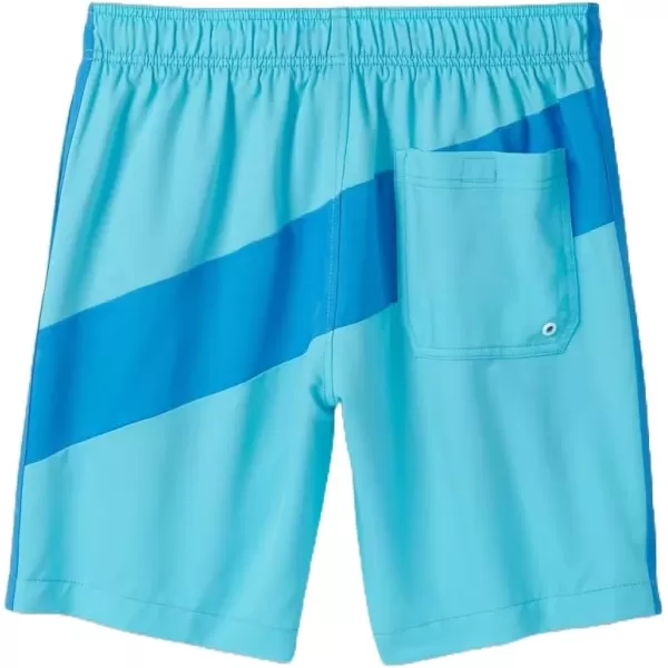 Speedo Mens 75 Volley Swim Trunks Blue Atoll