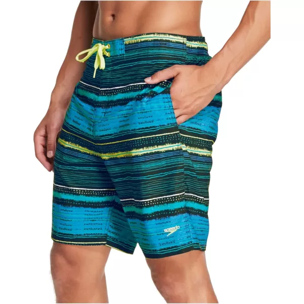 Speedo Mens 9 Beach Wear Swim TrunksBlue