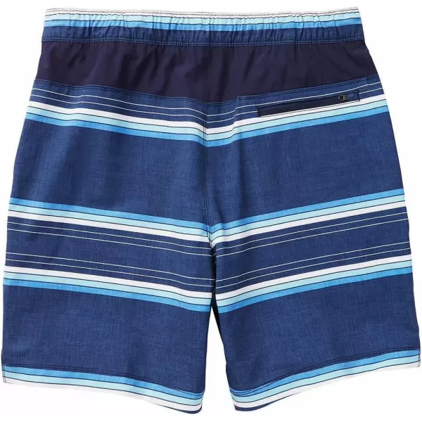 Speedo Mens Hydro Volley Swim Shorts BittersweetPeacoat Stripe