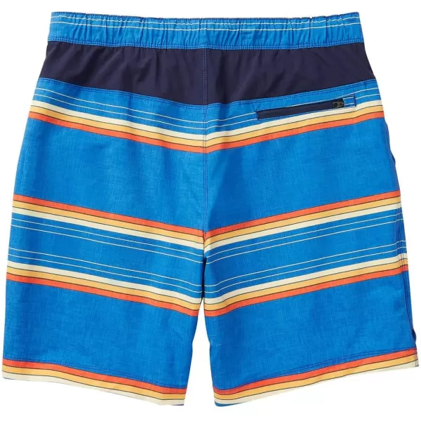 Speedo Mens Hydro Volley Swim Shorts BittersweetSpeedo Blue Stripe