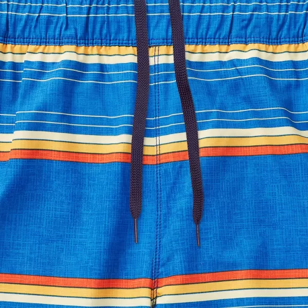 Speedo Mens Hydro Volley Swim Shorts BittersweetSpeedo Blue Stripe