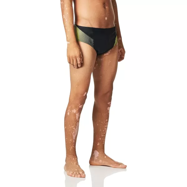 Speedo Mens Hydro amp Brief powerflex eco SwimsuitSpeedo Yellow
