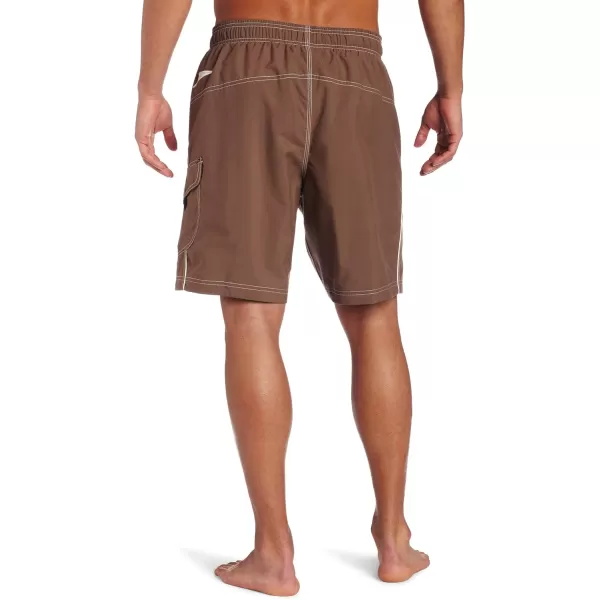 Speedo Mens Marina Swim TrunkManufacturer DiscontinuedBrown