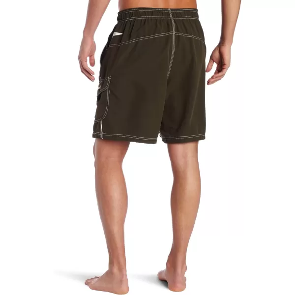 Speedo Mens Marina Swim TrunkManufacturer DiscontinuedMilitary Green