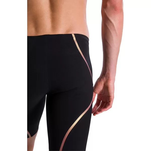 Speedo Mens PolyesterBlackRose Gold