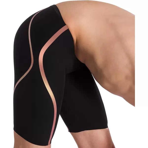 Speedo Mens PolyesterBlackRose Gold