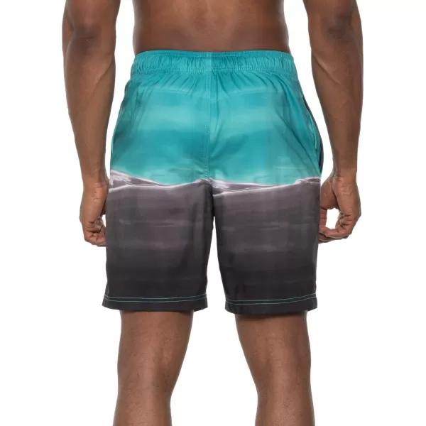 Speedo Mens Standard Swim Trunk Knee Length Boardshort Bondi Printed Wave Ceramic LargeSpeedo Mens Standard Swim Trunk Knee Length Boardshort Bondi Printed Wave Ceramic Large