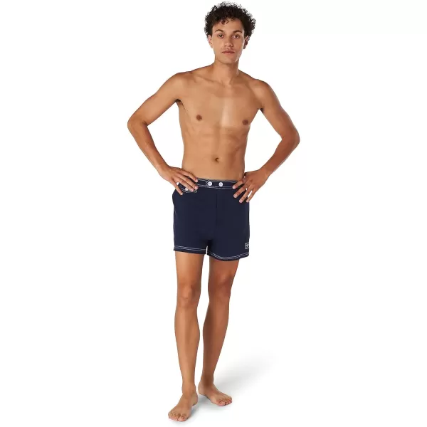 Speedo Mens Standard Swim Trunk Short Length Beachsider Solid Peacoat LargeSpeedo Mens Standard Swim Trunk Short Length Beachsider Solid Peacoat Large