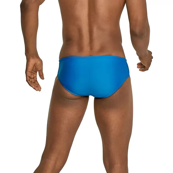 Speedo Mens Standard Swimsuit Brief Eco Prolt Solid AdultSolid Speedo Blue