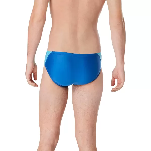 Speedo Mens Standard Swimsuit Brief Eco Prolt Solid AdultSplice Team Royal Blue