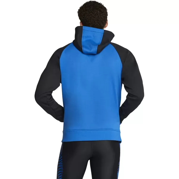 Speedo Mens Sweatshirt Full Zip Hooded Jacket Team Warm UpSpeedo Blue