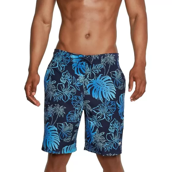 Speedo Mens Swim Trunk Knee Length Boardshort Bondi Printed20 Onshore China Blue