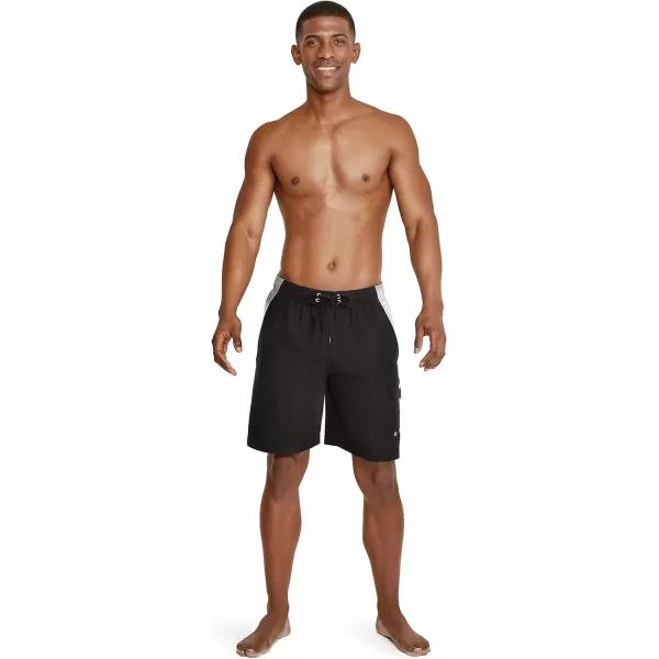 Speedo Mens Swim Trunk Knee Length Marina Sport VolleyAsphalt