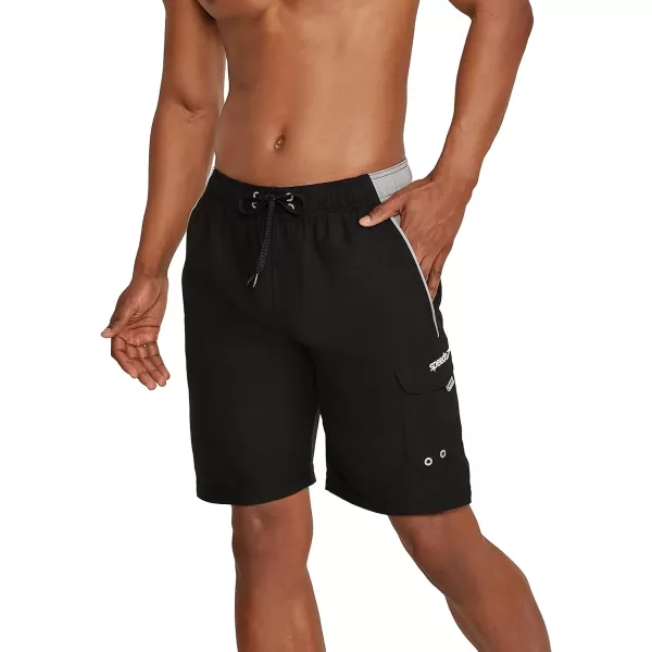 Speedo Mens Swim Trunk Knee Length Marina Sport VolleyAsphalt