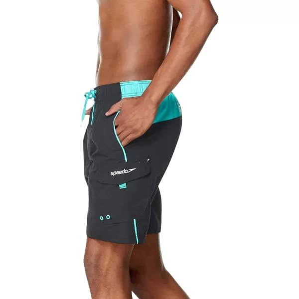 Speedo Mens Swim Trunk Knee Length Marina Sport VolleyCeramic