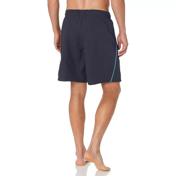 Speedo Mens Swim Trunk Knee Length Marina VolleyGreyBlue