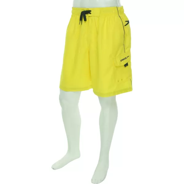 Speedo Mens Swim Trunk Knee Length Marina VolleySpeedo Yellow