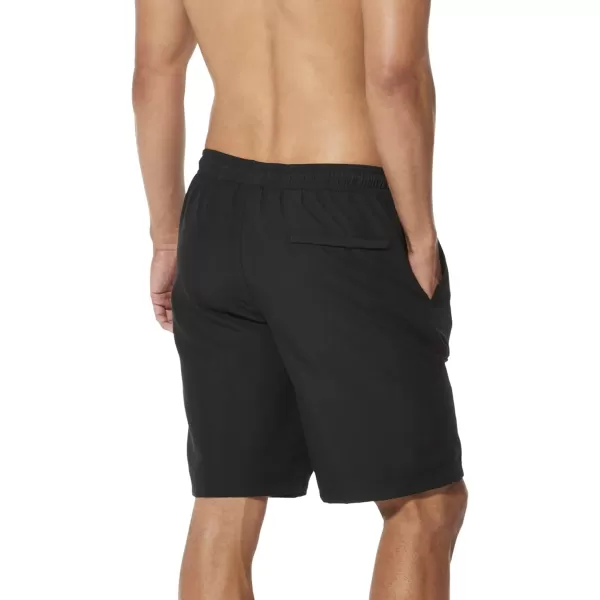 Speedo Mens Swim Trunk Knee Length Volley Comfort Liner Solid20 Speedo Black