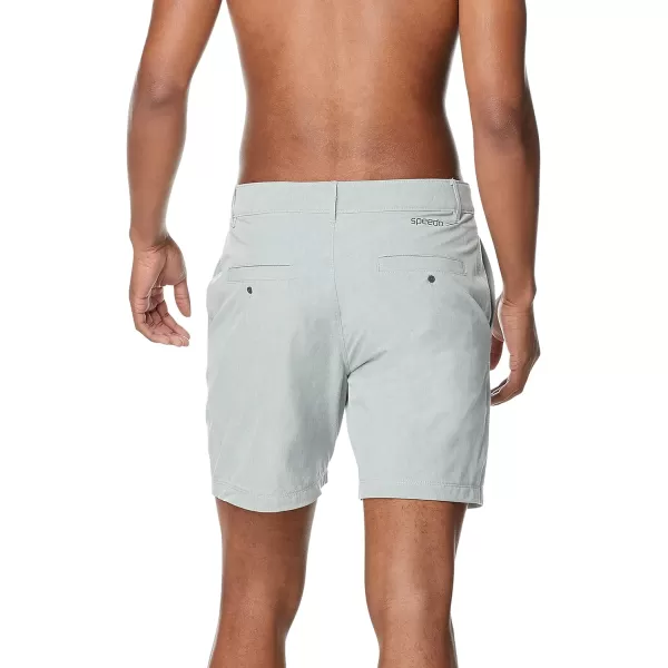 Speedo Mens Swim Trunk Mid Length Hybrid ShortMonument