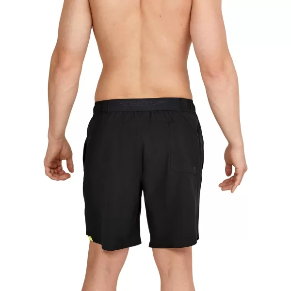 Speedo Mens Swim Trunk Mid Length MarinaExplorer Anthracite