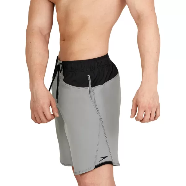 Speedo Mens Swim Trunk Mid Length MarinaExplorer Monument