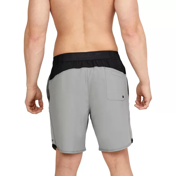 Speedo Mens Swim Trunk Mid Length MarinaExplorer Monument