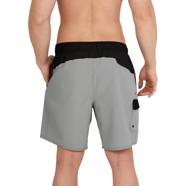 Speedo Mens Swim Trunk Mid Length MarinaMonument