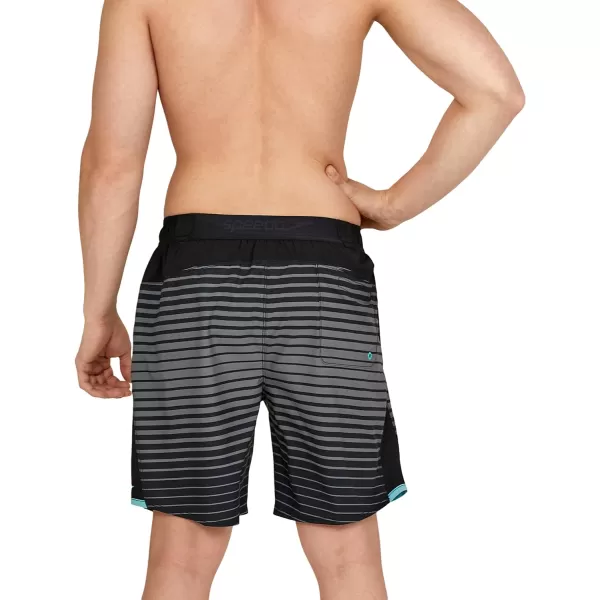 Speedo Mens Swim Trunk Mid Length MarinaPalm Explorer Anthracite