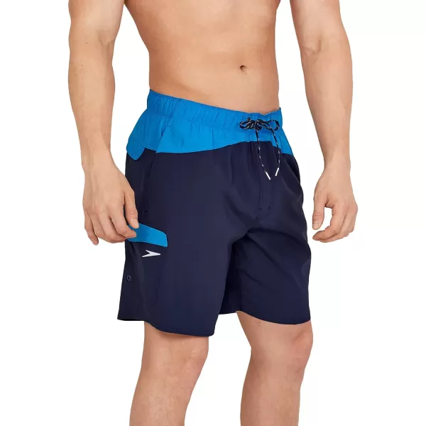 Speedo Mens Swim Trunk Mid Length MarinaPeacoat