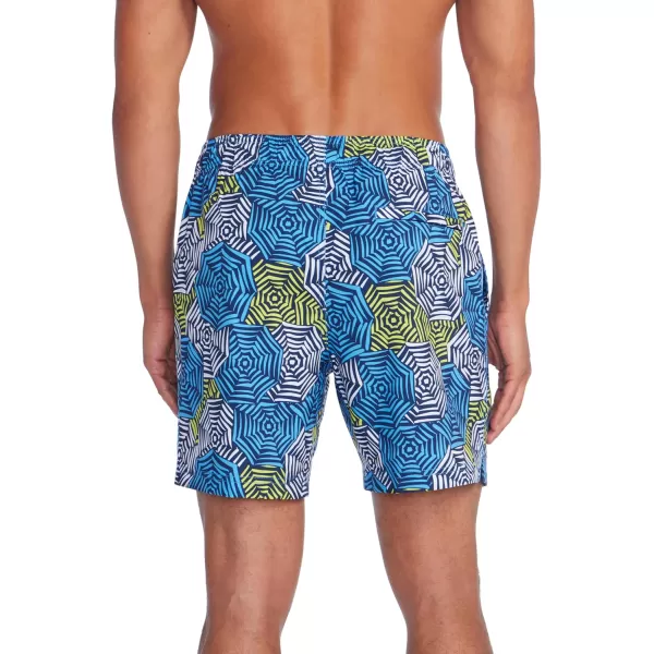 Speedo Mens Swim Trunk Mid Length Redondo PrintedSun Shader