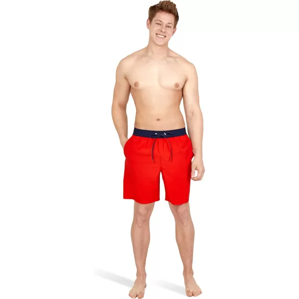 Speedo Mens Swim Trunk Mid Length Seaside2022 Speedo Red