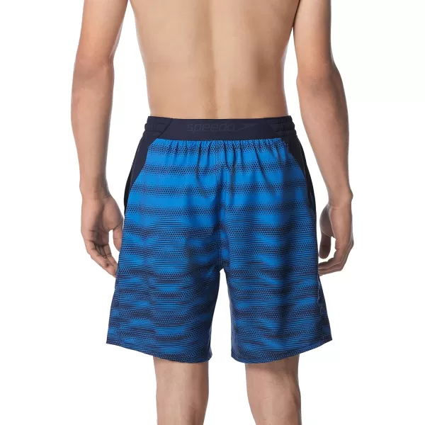 Speedo Mens Swim Trunk Mid Length SeasideDigital Speedo Blue