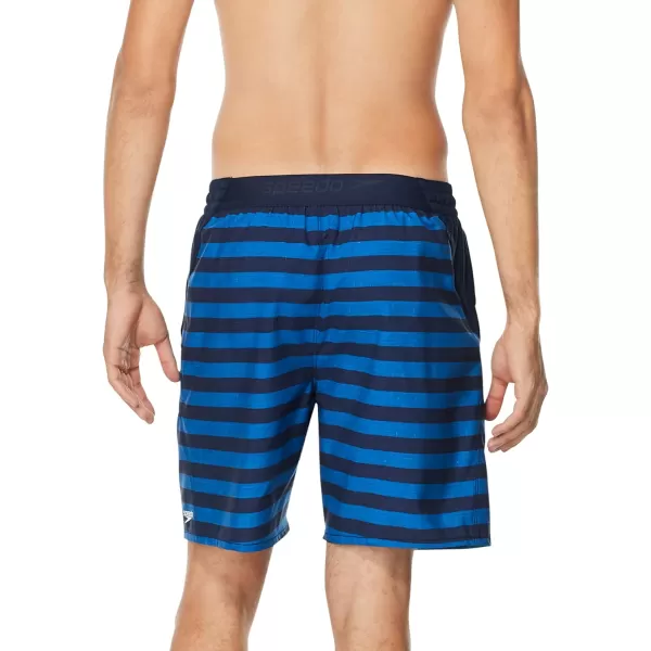 Speedo Mens Swim Trunk Mid Length SeasideSure Peacoat