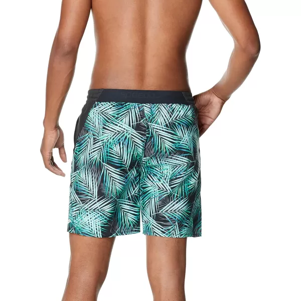 Speedo Mens Swim Trunk Mid Length SeasideThrowing Shade Ceramic