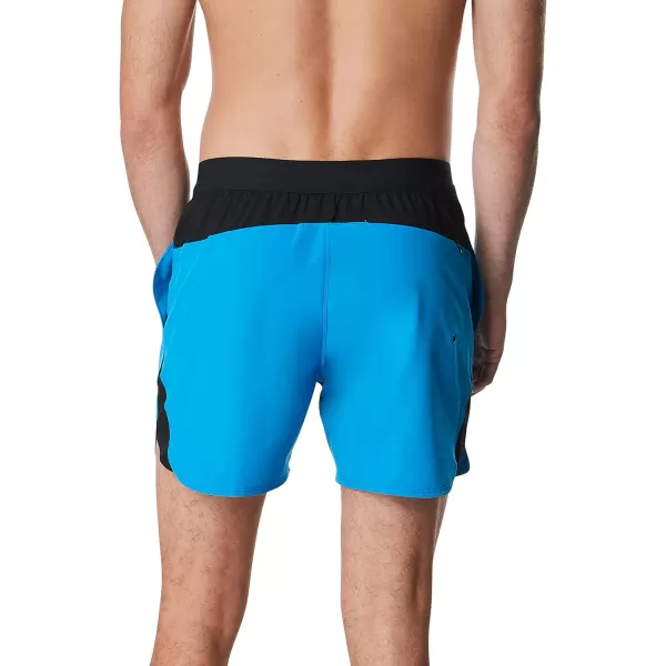 Speedo Mens Swim Trunk Short Length Fitness TrainingBrilliant Blue