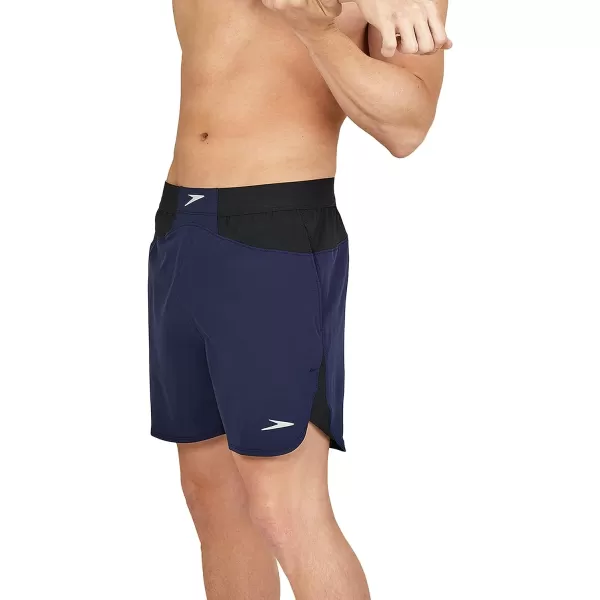 Speedo Mens Swim Trunk Short Length Fitness TrainingPeacoat