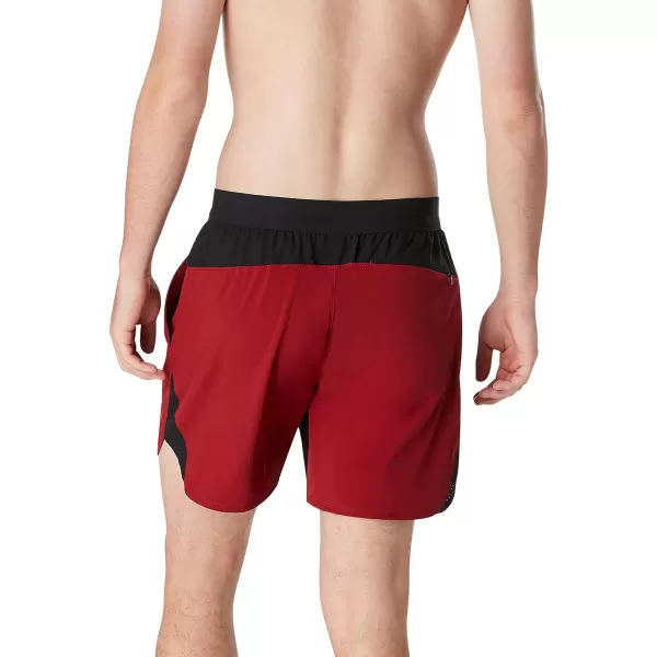 Speedo Mens Swim Trunk Short Length Fitness TrainingRhubarb