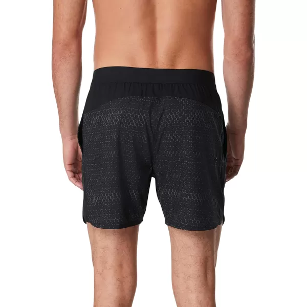 Speedo Mens Swim Trunk Short Length Fitness TrainingTraxsition Anthracite