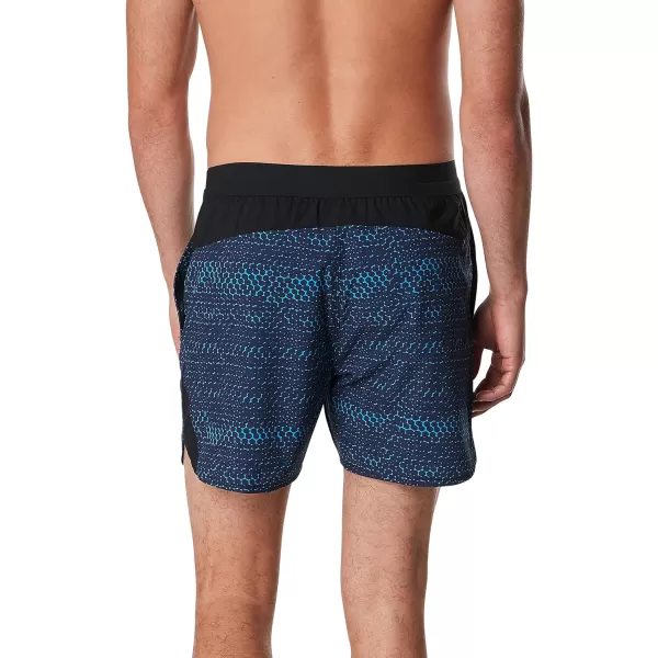 Speedo Mens Swim Trunk Short Length Fitness TrainingTraxsition Brilliant Blue