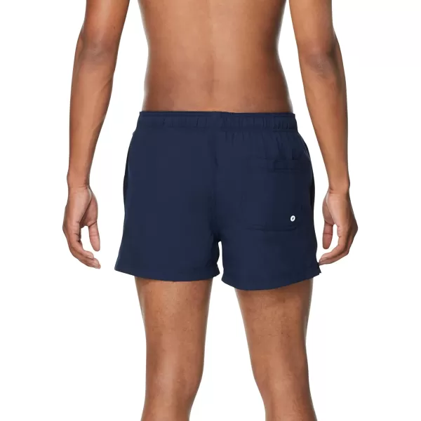 Speedo Mens Swim Trunk Short Length Redondo SolidNew Peacoat