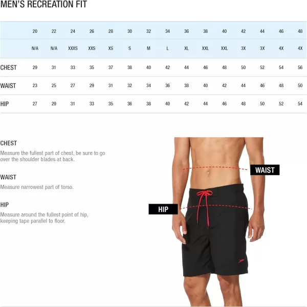 Speedo Mens Swim Trunk Short Length Redondo SolidPeacoat