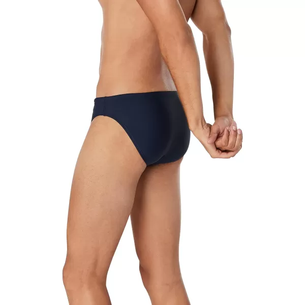 Speedo Mens Swimsuit Brief Eco Flex 2 Outseam BeachstarBlock Peacoat