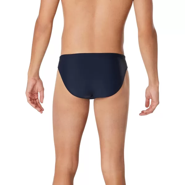 Speedo Mens Swimsuit Brief Eco Flex 2 Outseam BeachstarBlock Peacoat