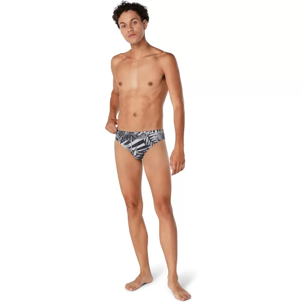 Speedo Mens Swimsuit Brief Eco Flex 2 Outseam BeachstarCovered Shade Monument